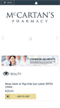 Mobile Screenshot of mccartans.ie